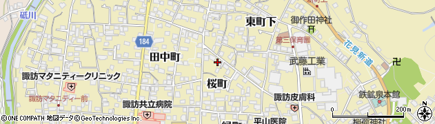 長野県諏訪郡下諏訪町359周辺の地図