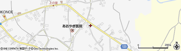茨城県つくば市上ノ室897周辺の地図