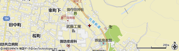 長野県諏訪郡下諏訪町3406周辺の地図