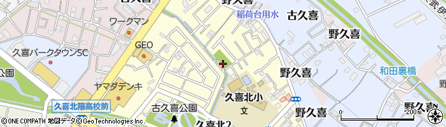 和田前公園周辺の地図