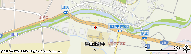 ＪＡ福井県　勝山農機センター周辺の地図