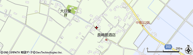 埼玉県加須市中種足662周辺の地図