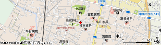 仙台屋糀店周辺の地図