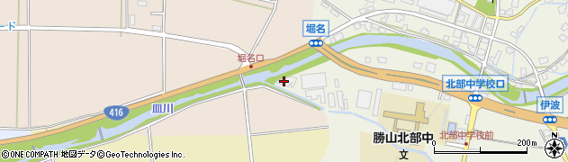 福井県勝山市荒土町伊波29周辺の地図