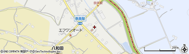 埼玉県比企郡小川町奈良梨87周辺の地図