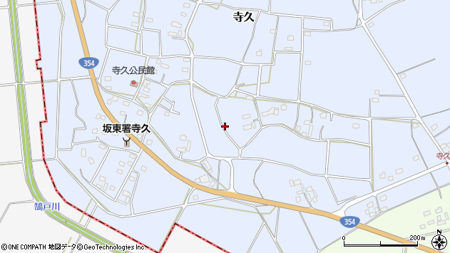 〒306-0656 茨城県坂東市寺久の地図