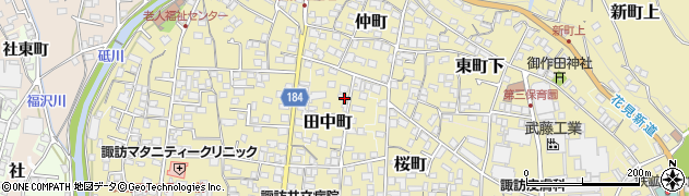 長野県諏訪郡下諏訪町434周辺の地図