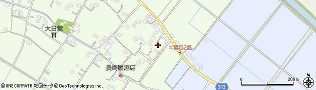 埼玉県加須市中種足688周辺の地図