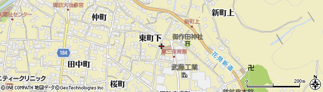 長野県諏訪郡下諏訪町3132周辺の地図