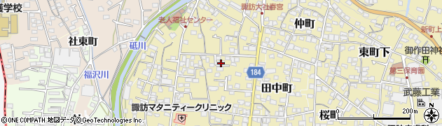 長野県諏訪郡下諏訪町152周辺の地図