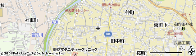 長野県諏訪郡下諏訪町150周辺の地図