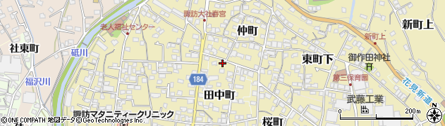 長野県諏訪郡下諏訪町431周辺の地図