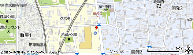 びっくりドンキー 福井開発店周辺の地図