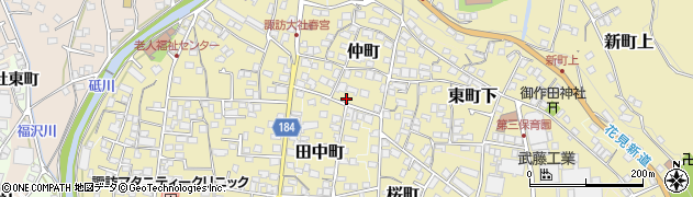 長野県諏訪郡下諏訪町409周辺の地図