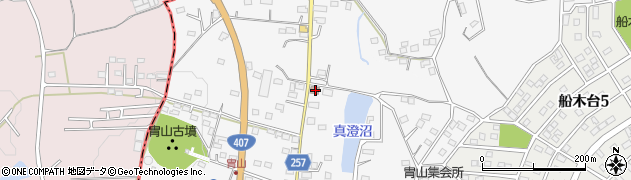 大里冑山郵便局周辺の地図