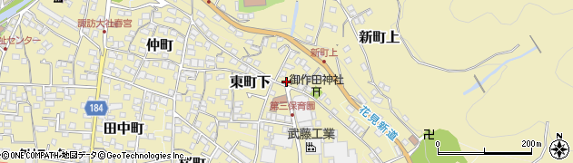 長野県諏訪郡下諏訪町3908周辺の地図