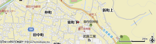 長野県諏訪郡下諏訪町428周辺の地図