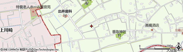 埼玉県幸手市中川崎193周辺の地図