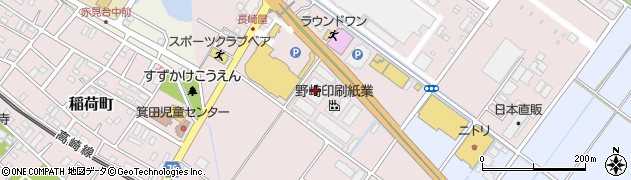 野崎印刷紙業株式会社　東京物流センター周辺の地図