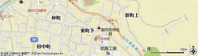 長野県諏訪郡下諏訪町3911周辺の地図