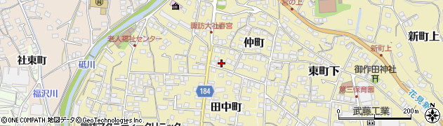 長野県諏訪郡下諏訪町461周辺の地図
