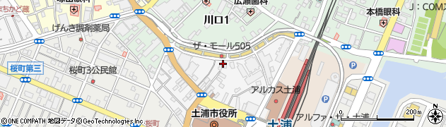 冨田理美容室周辺の地図