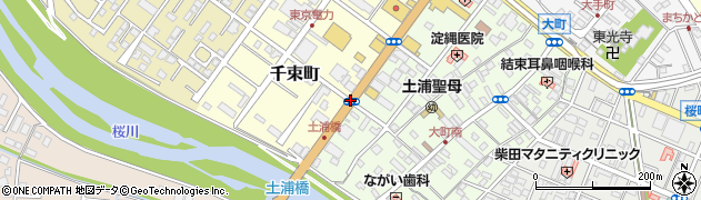 東京電力入口周辺の地図