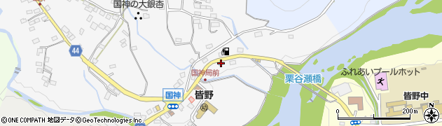 埼玉県秩父郡皆野町国神605周辺の地図