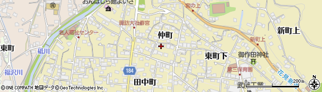 長野県諏訪郡下諏訪町407周辺の地図