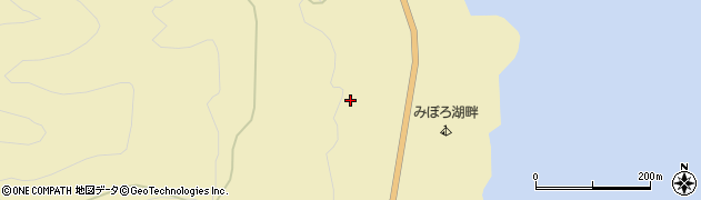 岐阜県高山市荘川町中野周辺の地図
