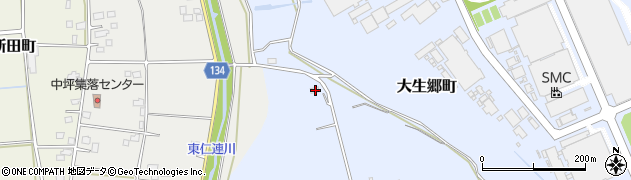 茨城県常総市大生郷町4333周辺の地図