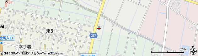 埼玉県幸手市権現堂16周辺の地図