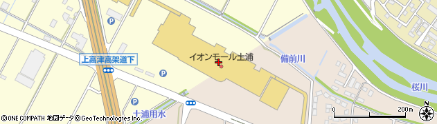 サーティワンアイスクリーム イオンモール土浦店周辺の地図
