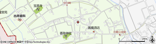 埼玉県幸手市中川崎328周辺の地図