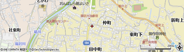 長野県諏訪郡下諏訪町458周辺の地図