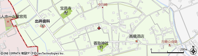 埼玉県幸手市中川崎315周辺の地図