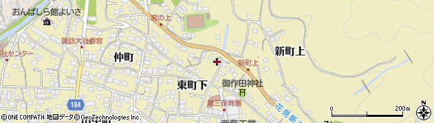 長野県諏訪郡下諏訪町531周辺の地図