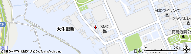 茨城県常総市大生郷町6133周辺の地図