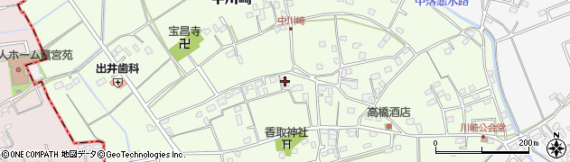 埼玉県幸手市中川崎317周辺の地図