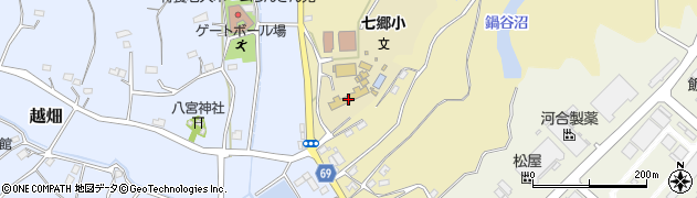 嵐山町立七郷小学校周辺の地図