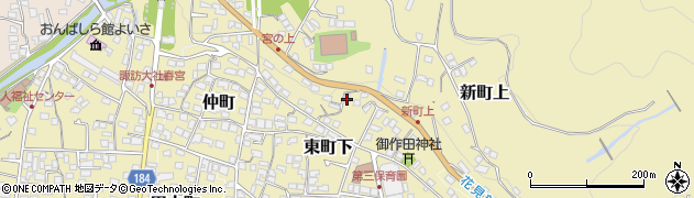 長野県諏訪郡下諏訪町534周辺の地図
