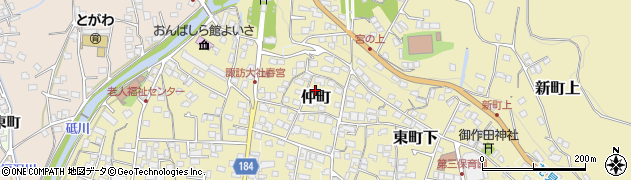 長野県諏訪郡下諏訪町488周辺の地図