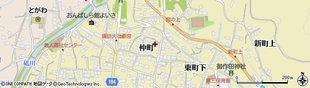 長野県諏訪郡下諏訪町487周辺の地図
