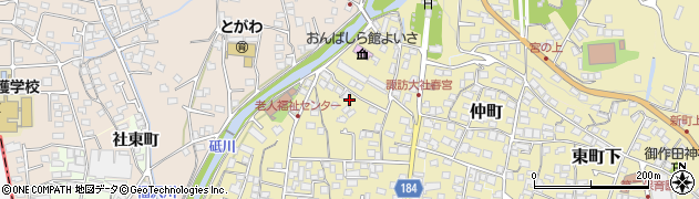 長野県諏訪郡下諏訪町178周辺の地図