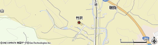 小川町役場　竹沢保育園周辺の地図