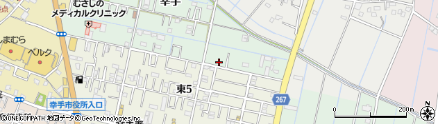 埼玉県幸手市幸手2628周辺の地図
