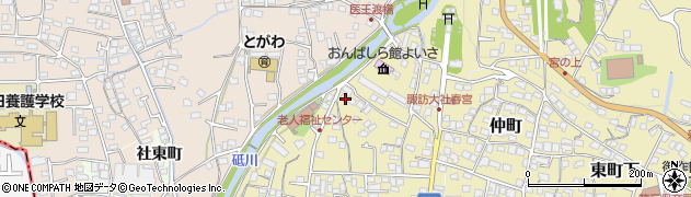 長野県諏訪郡下諏訪町161周辺の地図