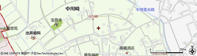 埼玉県幸手市中川崎448周辺の地図