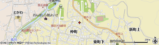 長野県諏訪郡下諏訪町493周辺の地図