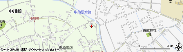 埼玉県幸手市中川崎384周辺の地図